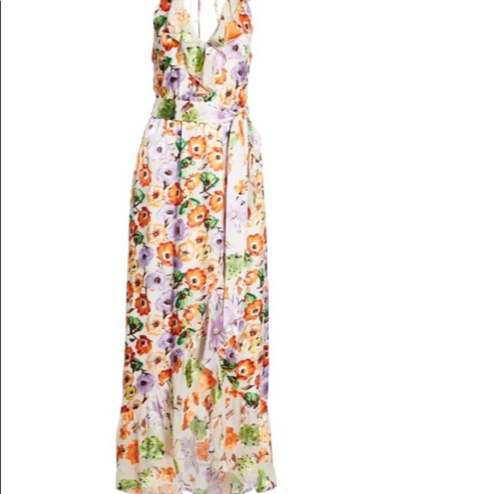 Alice and Olivia Ruffle floral dress